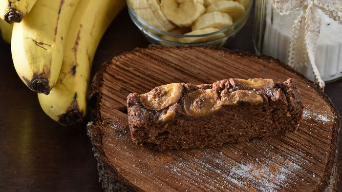 Les recettes - Mousse de banane au gingembre et sauce au chocolat