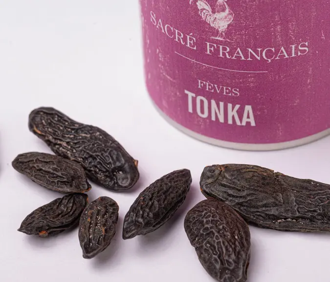 Fève Tonka en boîte 200 g ESPIG - Grossiste Epices - EpiSaveurs