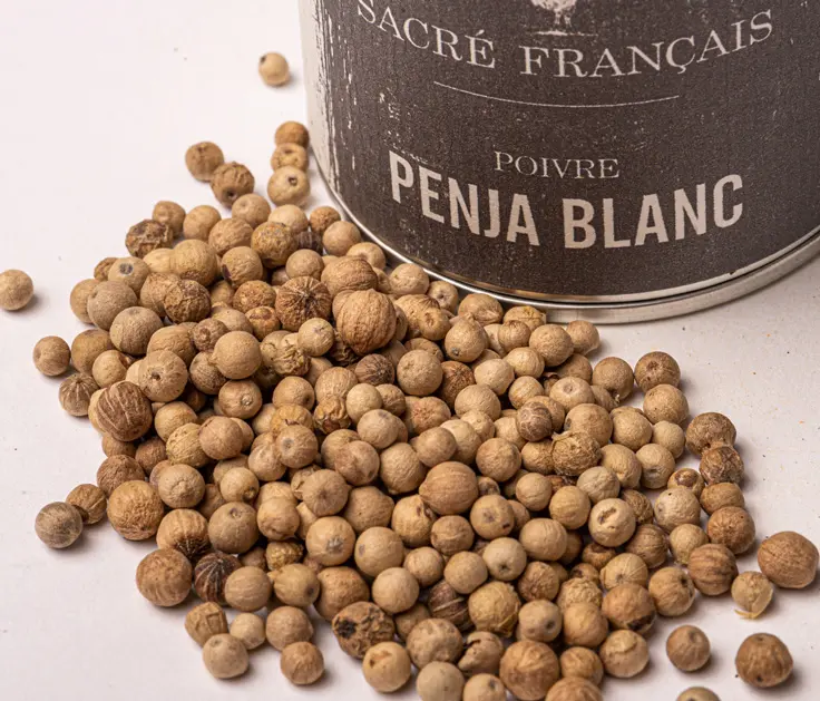 Poivre blanc de Penja - achat, utilisation, bienfaits - Fingourmets