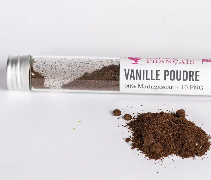 Vanille gourmet, Vanilles, Poudre, Madagascar