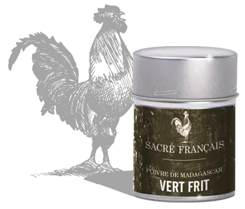 Poivre Vert frit de Madagascar